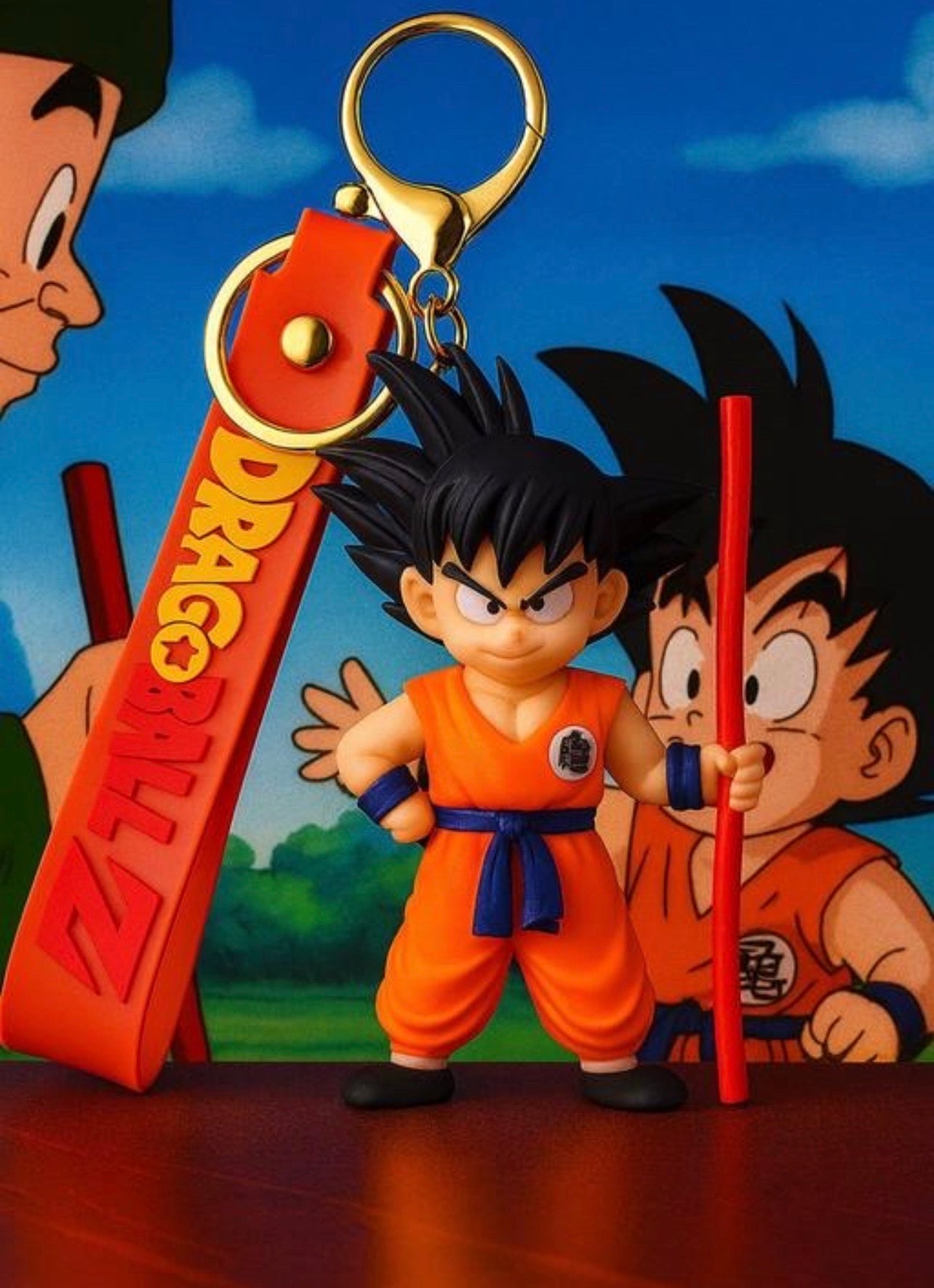 Goku & Gohan Keychain