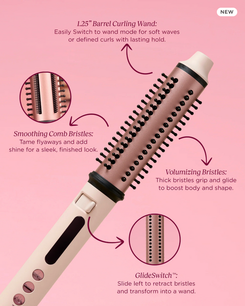 2-in-1 Hybrid Retractable Speed Hair Styler