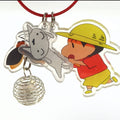 Shin chan keychin with lantern only available here